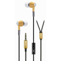 Qulaqlıq 2E Headphones S2 METAL SKIN, GOLD 2E-IES2GD