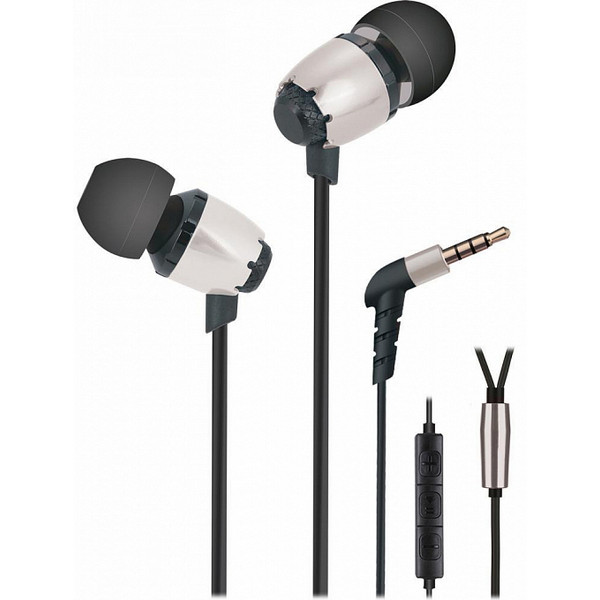 Наушники 2E Headphones S6 Pinion Silver (2E-IES6SL)