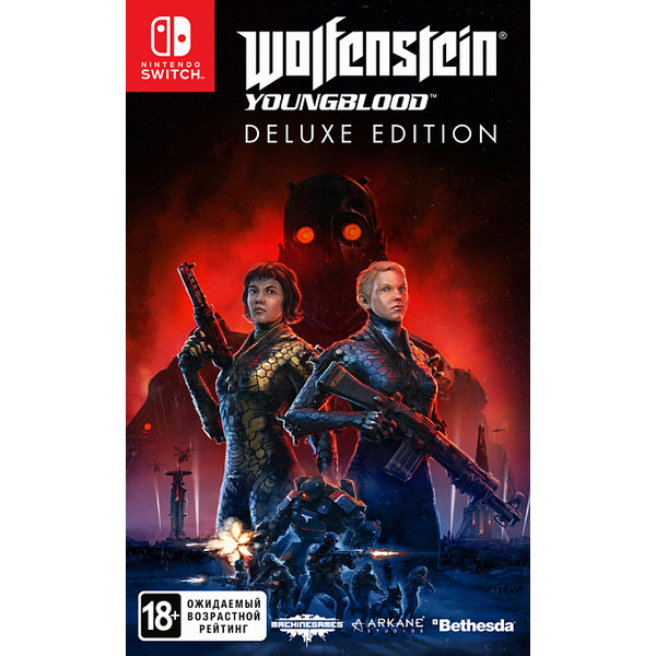 Игра Nintendo Switch-Wolfenstein: Youngblood Deluxe Edition (2019)