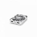Portativ enerji yığma cihazı (Power Bank) Ttec ReCharger 10.000mAh Universal Mobile Charger White Camouflage