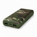 Портативное зарядное устройство (Power Bank) Ttec ReCharger 20.000mAh Universal Mobile Charger Green Camouflage