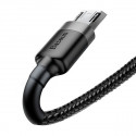 Kabel Baseus Kevlar Micro USB Cable 2m Black