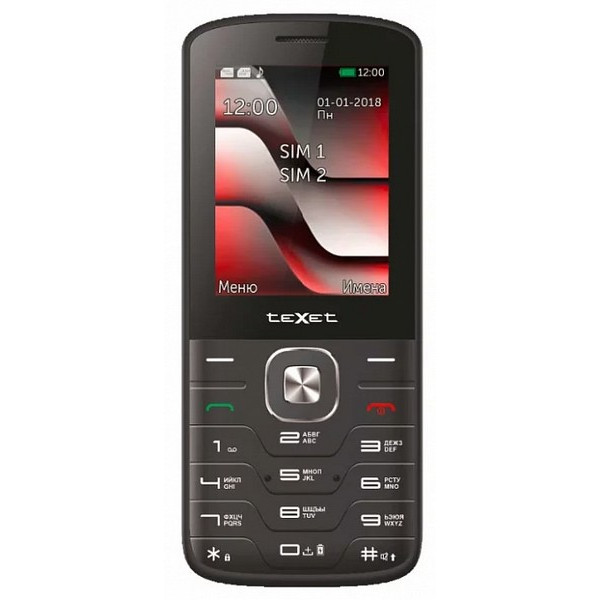 Telefon Texet TM-D329 Black