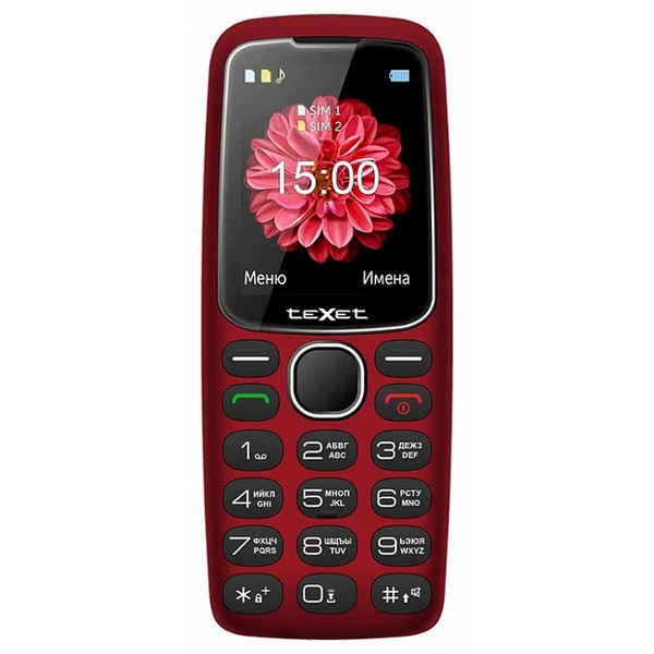 Телефон Texet TM-B307 Red