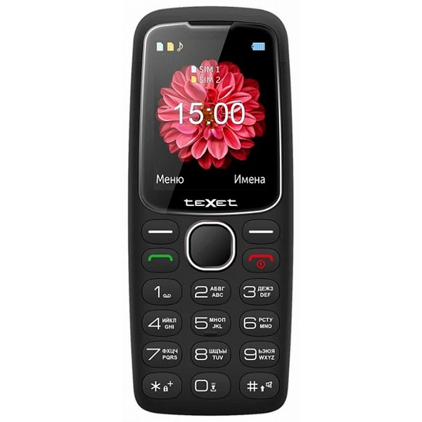 Телефон Texet TM-B307 Black
