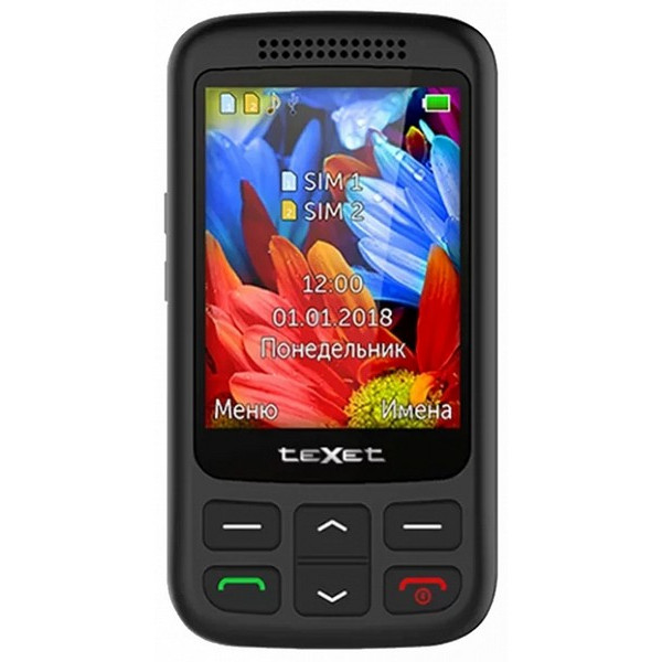 Телефон Texet TM-501 Black