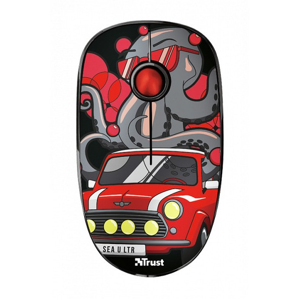 Simsiz siçan Sketch Silent Click Wireless Mouse - red (23336)