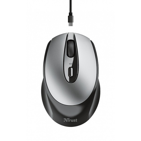 Simsiz siçan Trust Zaya Rechargeable Wireless Mouse - black (23809)