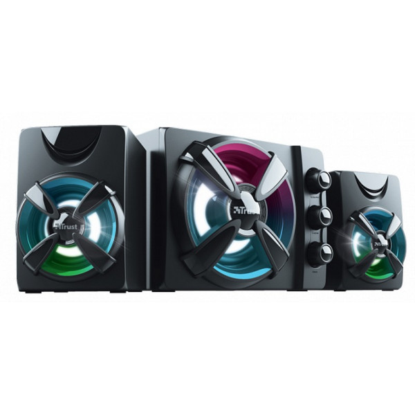 Компьютерная акустика Trust Ziva RGB 2.1 Gaming Speaker Set (23644)