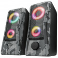 Kompüter akustikası Trust GXT 606 Javv RGB-Illuminated 2.0 Speaker Set (23379)