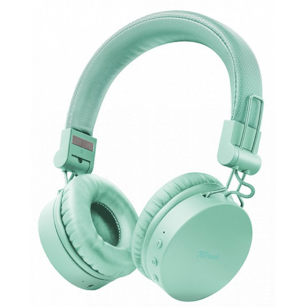 Наушники Trust TONES WIRELESS HEADPHONES TURQUOISE (23912)