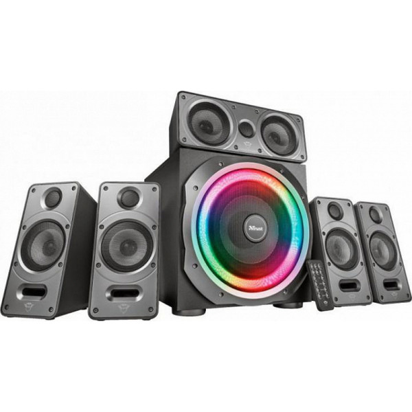 Портативная акустика Trust GXT 698 Torro RGB-Illuminated 5.1 Speaker Set (23059)