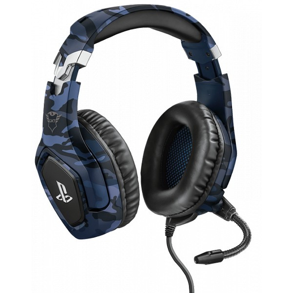 Наушники Trust GXT 488 Forze-B PS4 Gaming Headset PlayStation® official licensed product - blue (23532)