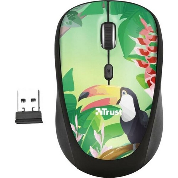 Simsiz siçan Trust Yvi Wireless Mouse - toucan (23389)