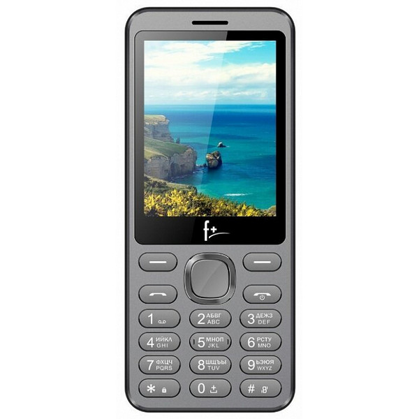 Телефон Fly F plus S286 Dark Grey