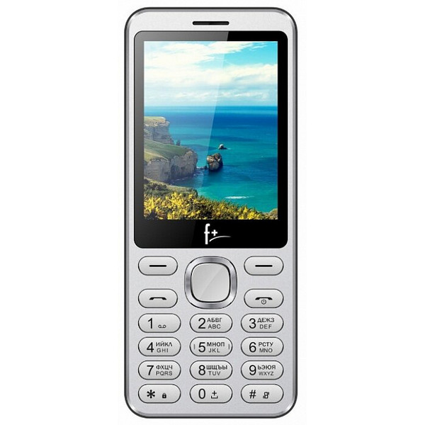 Телефон Fly F plus S286 Silver
