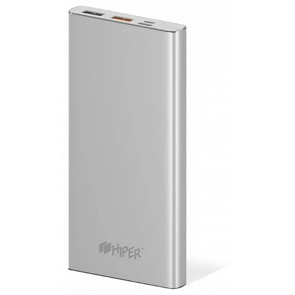 Портативное зарядное устройство (Power Bank) HIPER Power Bank MPX10000 Silver