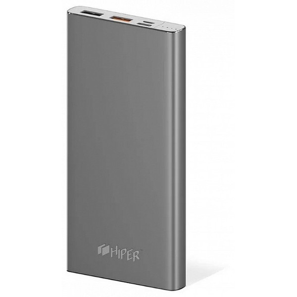 Портативное зарядное устройство (Power Bank) HIPER Power Bank MPX10000 Space Grey