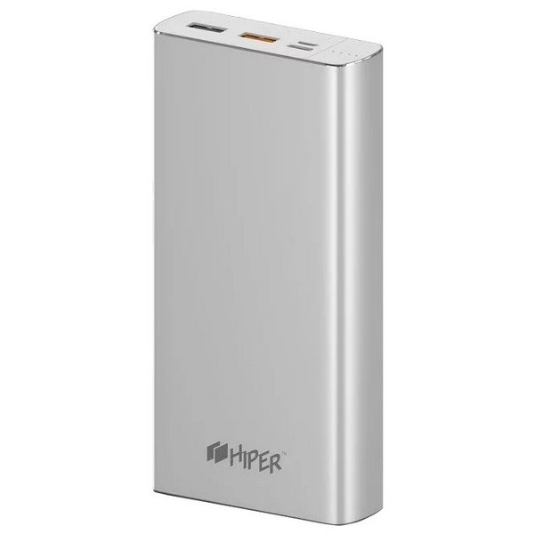 Портативное зарядное устройство (Power Bank) HIPER Power Bank MPX20000 Silver